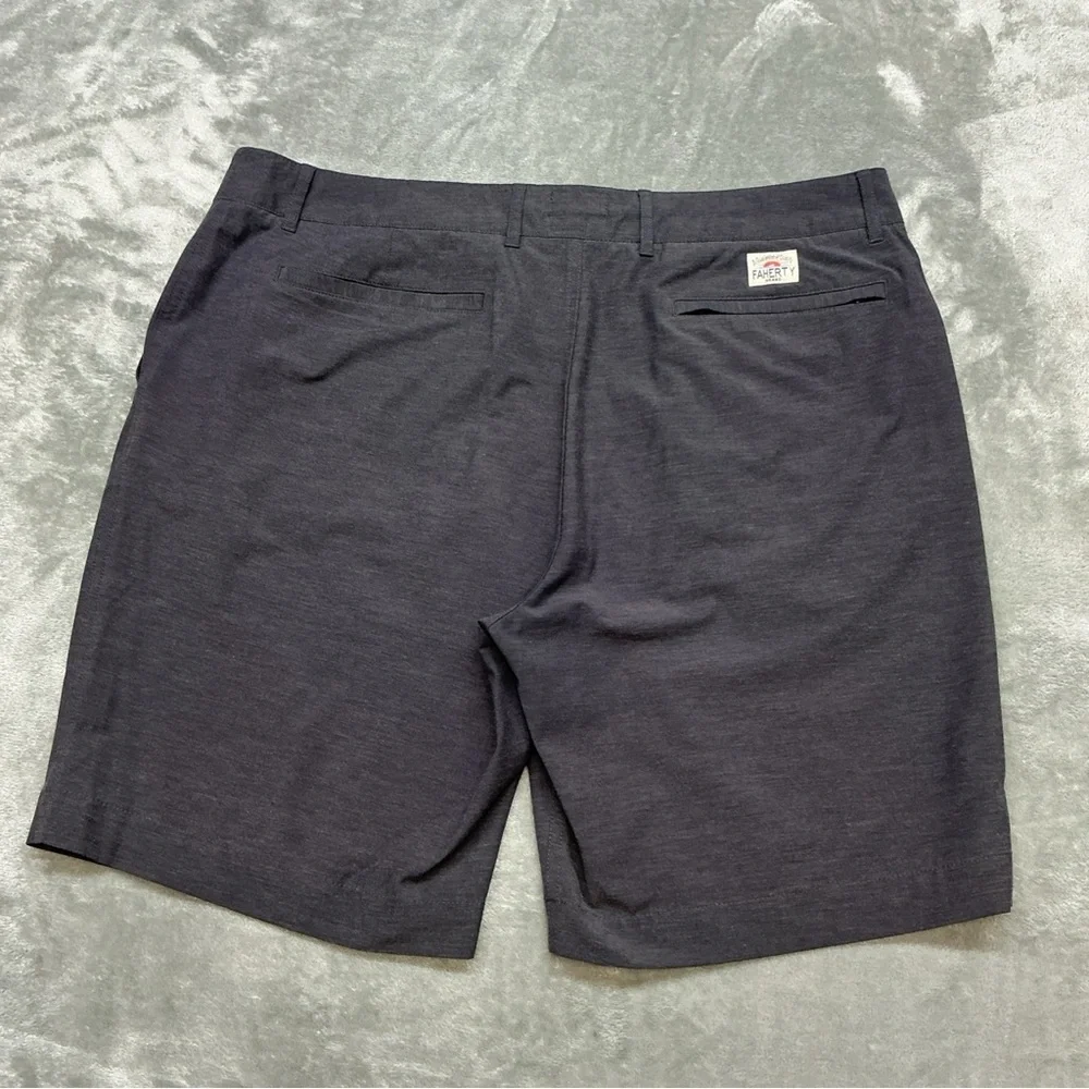 Faherty All Day Shorts Men’s size 38 Gray casual light weight chino active golf